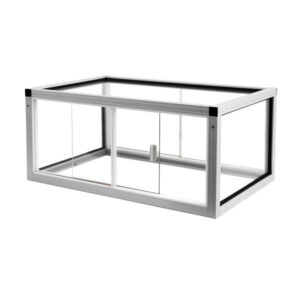 Szafka przeciwpodmuchowa do mikrowag